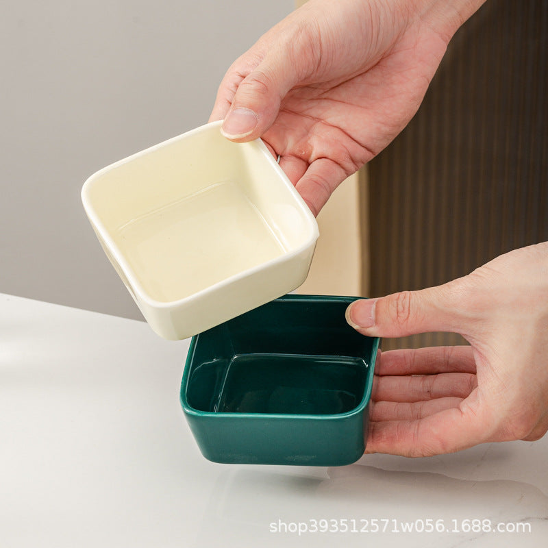 Dishwasher safe divided plate with colourful design