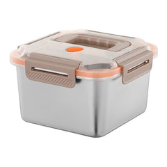 Versatile stainless steel lunch box container image 5