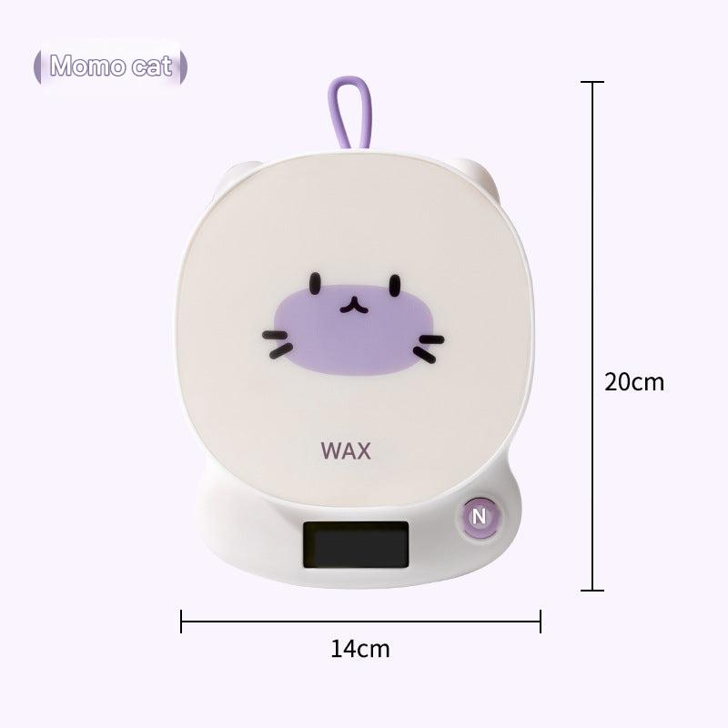 Digital scale displaying weight in ounces