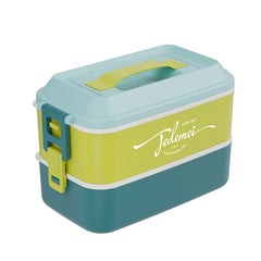 Portable Double-Layer Stainless Steel Lunch Box lifestyle shot