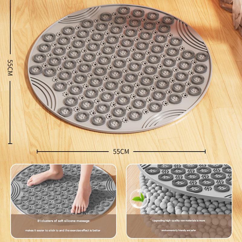 Durable silicone massage mat details