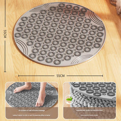 Durable silicone massage mat details