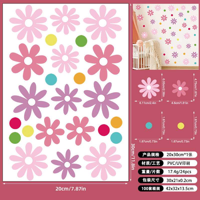 Children's wall stickers in various designs