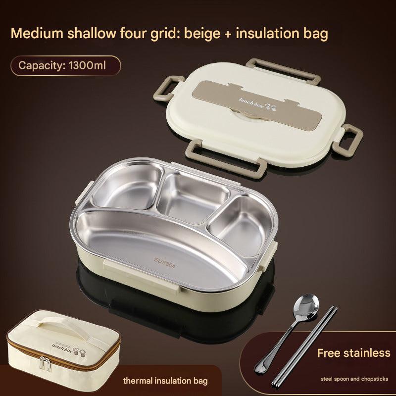 lunch box with various meal examples