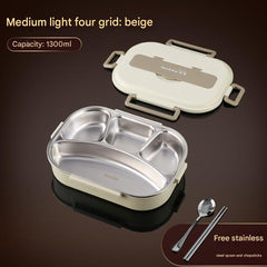 304 stainless steel insulated lunch box front view
