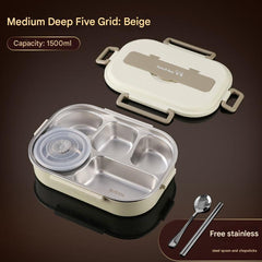 stylish stainless steel lunch container