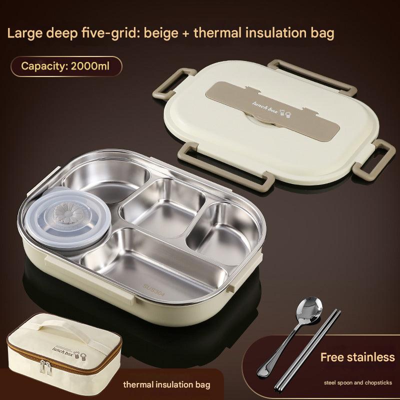 insulated bento box with lid