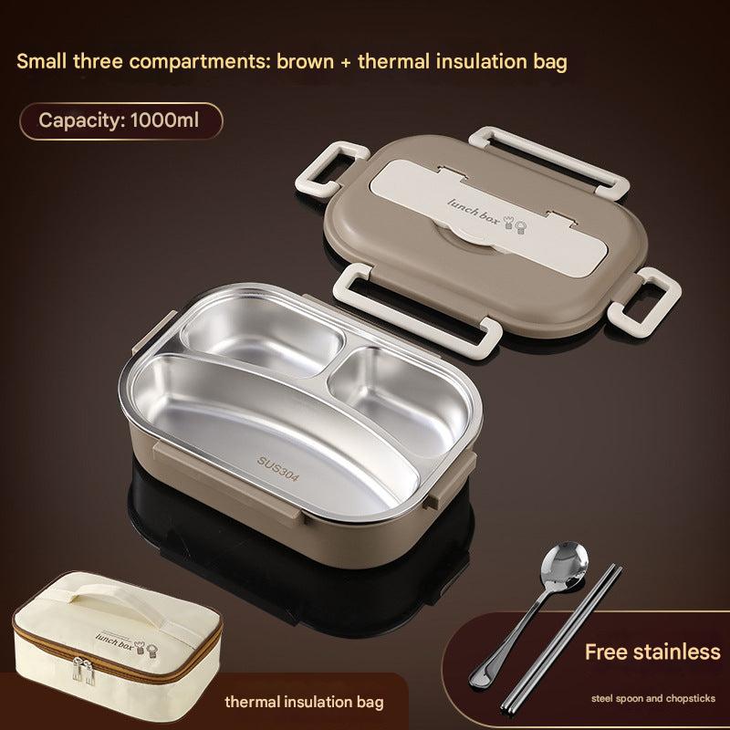 lunch box with various meal examples