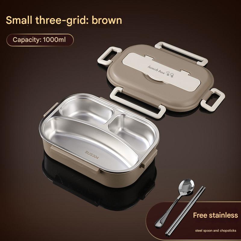 304 stainless steel insulated lunch box front view