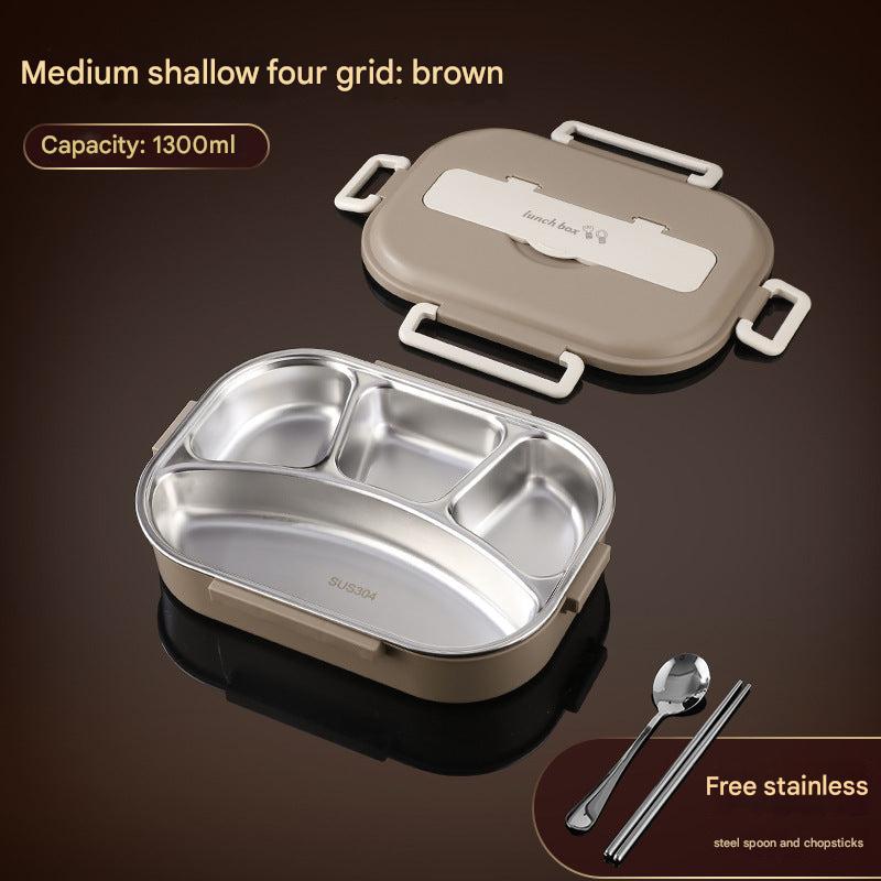 large capacity lunch box with airtight seal
