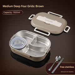 stylish stainless steel lunch container