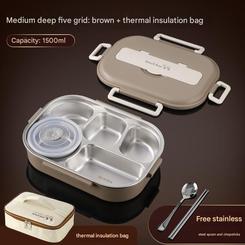 insulated bento box with lid