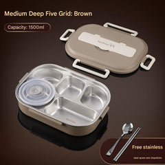 dishwasher safe lunch box shown closed