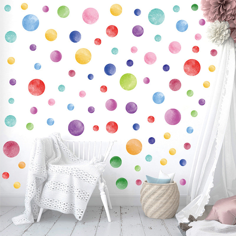 Showcase of removable geometric stickers