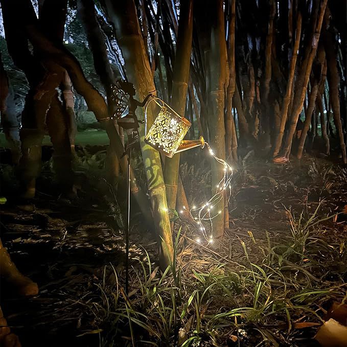 Beautiful illuminative garden lantern