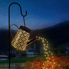 Close-up of solar-powered decorative lantern