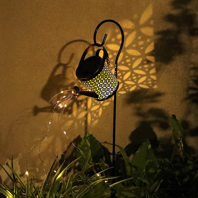 Beautiful illuminative garden lantern