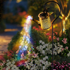 Multi-angle view of decorative solar lantern