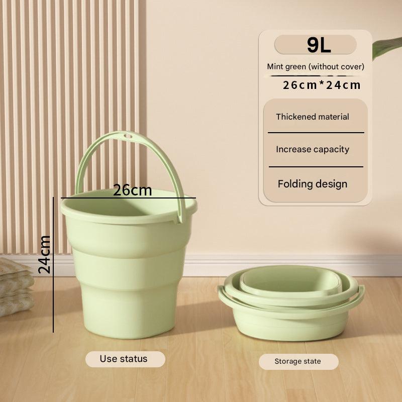 50L capacity water bucket for camping