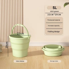 Portable water container for outdoor use
