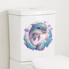 Cute dog cow wall sticker design 10