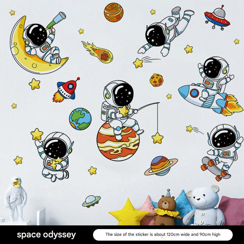 Self-adhesive wall stickers for child's room