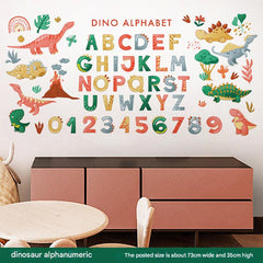 Vibrant wall decals for kids' educational spaces