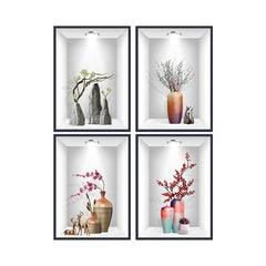 decorative wall art in office setting