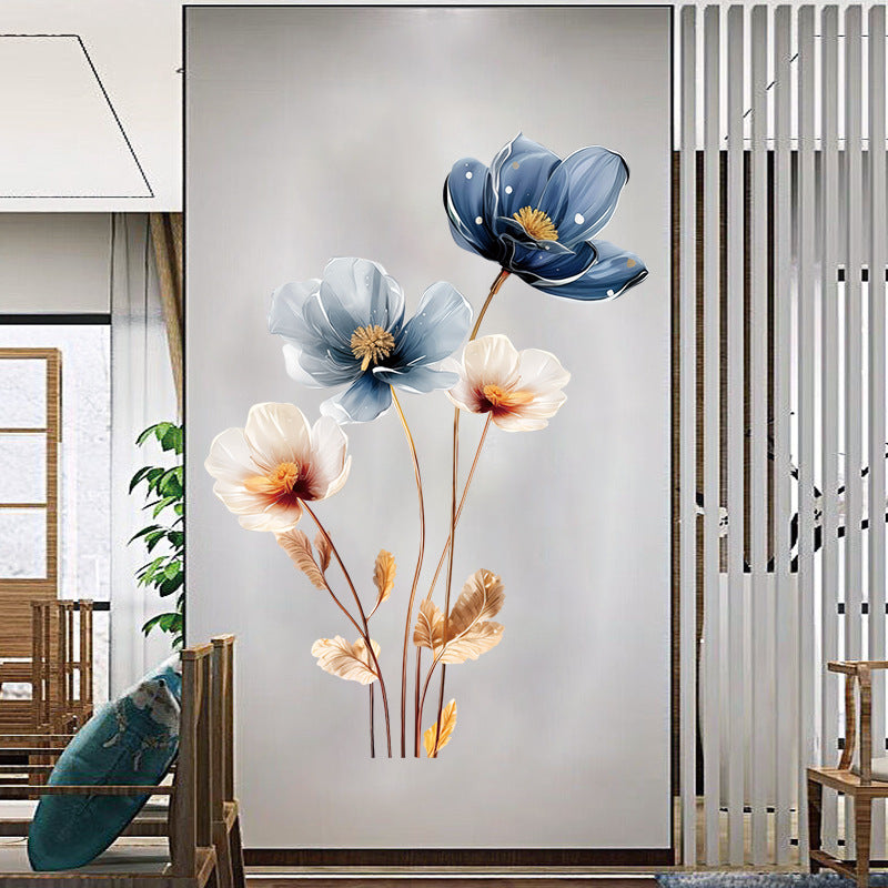 3D floral wall sticker design 4
