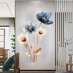 3D floral wall sticker design 4