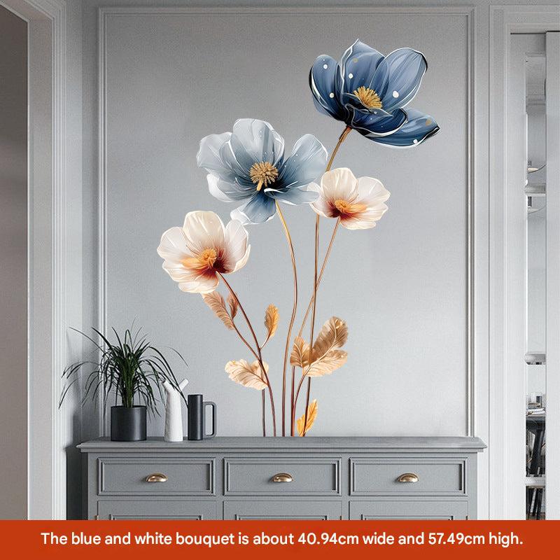 3D floral wall sticker design 6