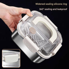 Sturdy handle for easy carrying of lunch box