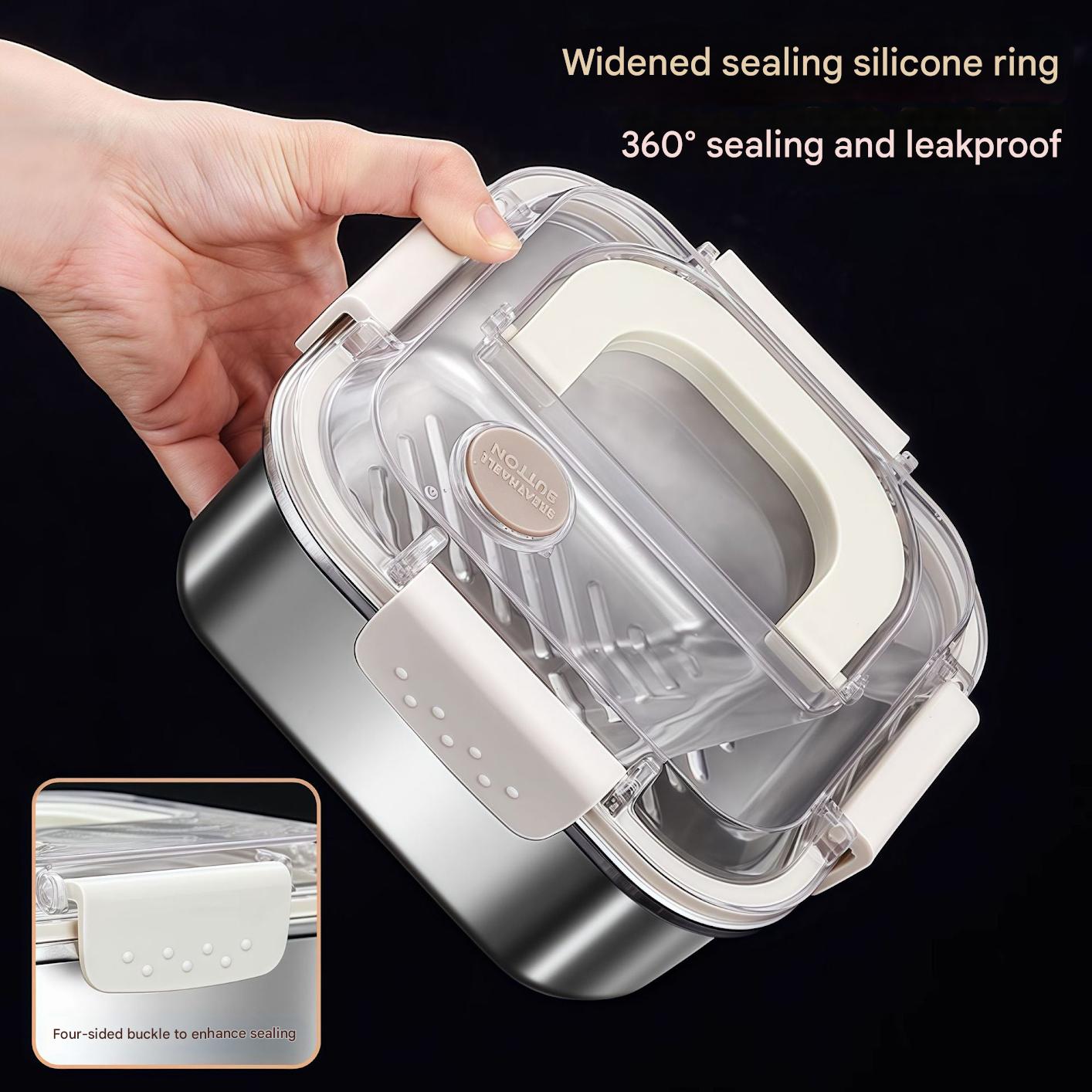 Sturdy handle for easy carrying of lunch box