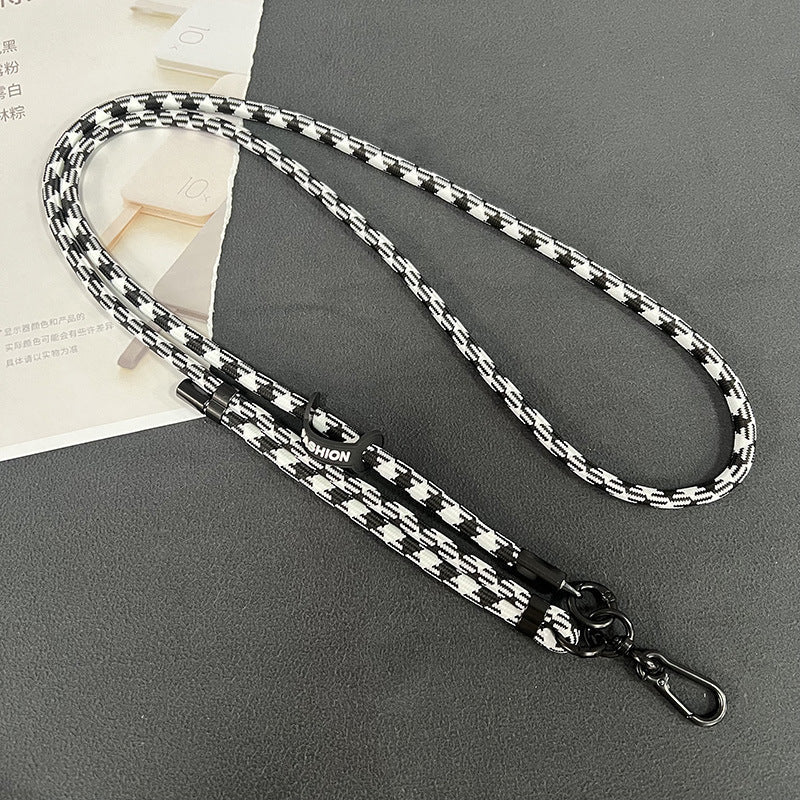Hands-free carrying with the adjustable phone strap