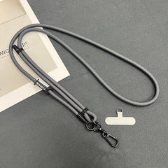 Universal fit phone lanyard with a smartphone