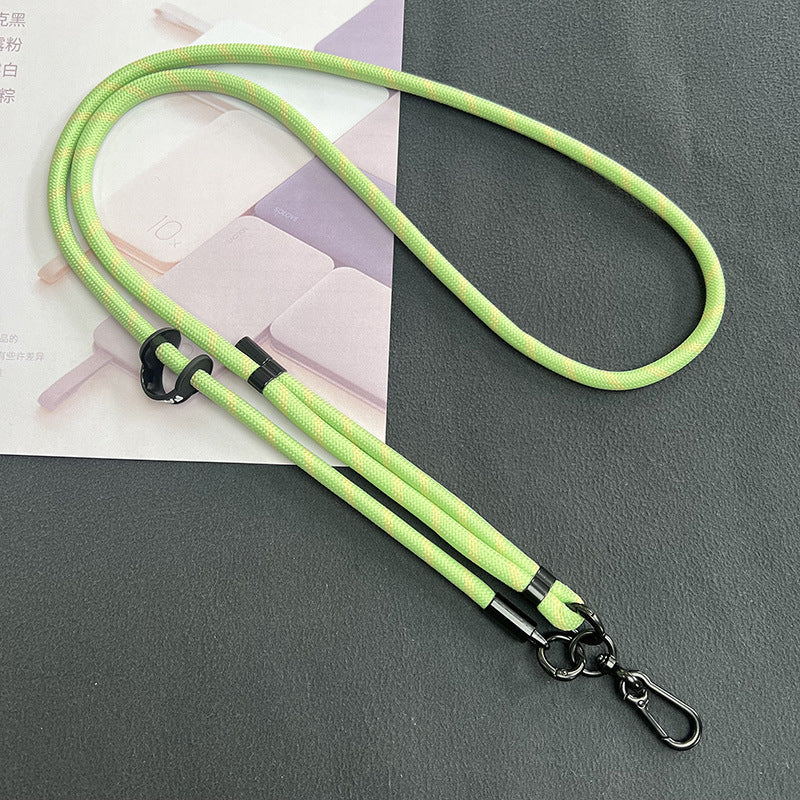 Hands-free carrying with the adjustable phone strap