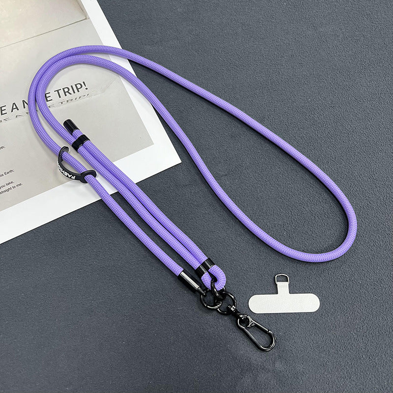 Hands-free carrying with the adjustable phone strap