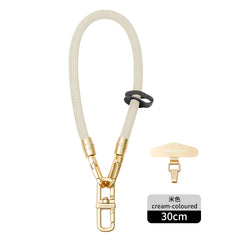 Close-up of woven phone strap material image 8