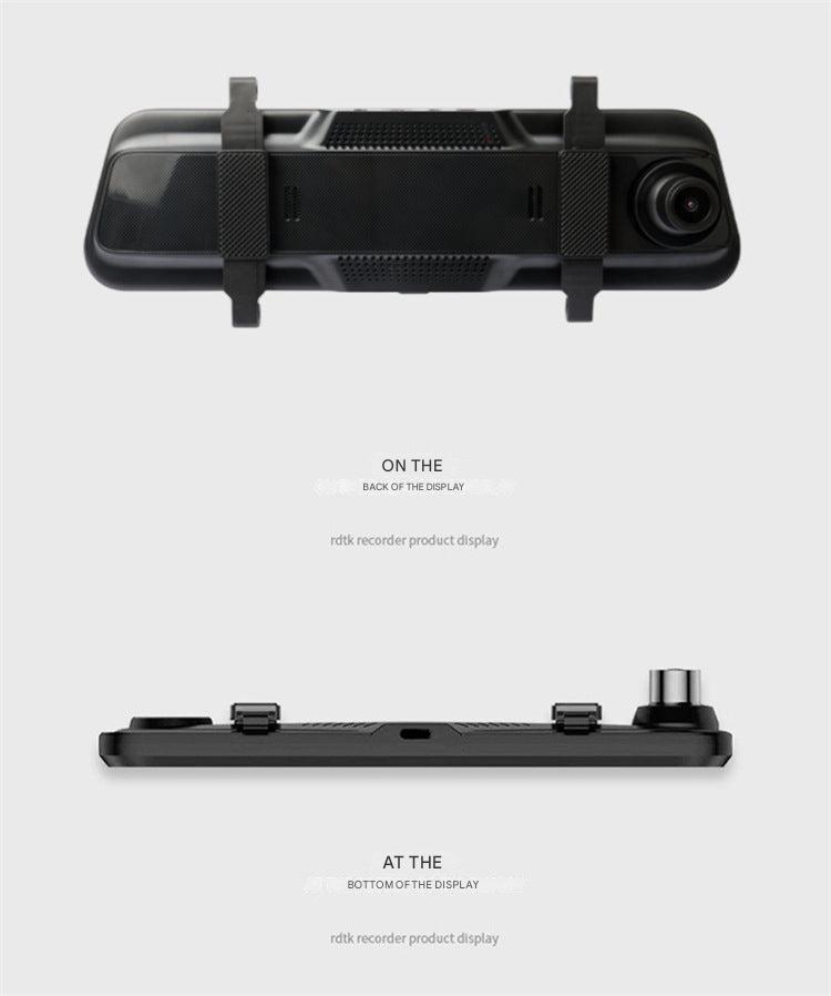 Overall display of 10-inch dual lens dash cam