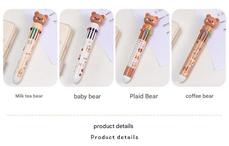 artistic scene with retractable pens