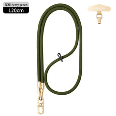 Close-up of woven phone strap material image 8
