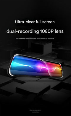 Backup camera included with dash cam installation