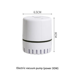 Close up of zip seal on vacuum bag