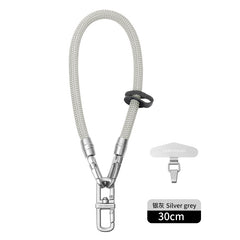 Close-up of woven phone strap material image 8